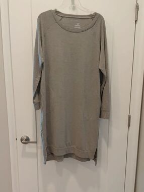 Serra Heather Gray Pullover Top / Dress...Size X/L